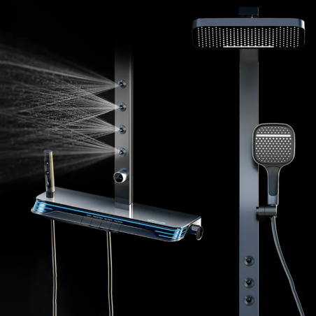 Colonne de douche led thermostatique, Tolexia