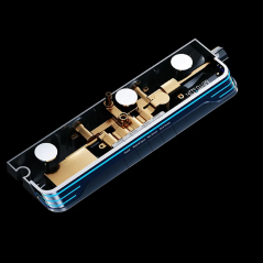 Tolexia : Colonne de Douche Digitale Gun Métal avec Jets Massants Luxe