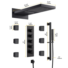 Douche Connectée York : Luxe, Technologie et Détente à la Maison