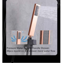 Douche Tokhio : Luxe Moderne, Technologie Air/Injection et Design Durable