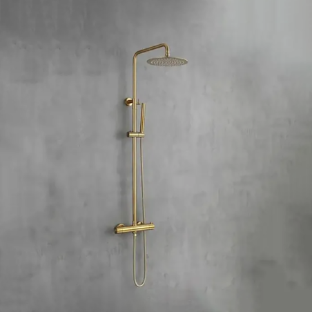 Colonne de Douche Atol Or Brossé : Luxe, Confort et Prix Abordable