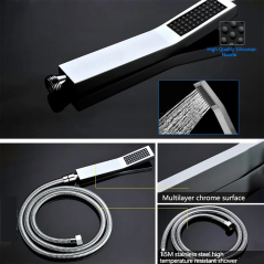 Livourna : Douche LED Luxe & Relaxation - Transformez Votre Salle de Bain