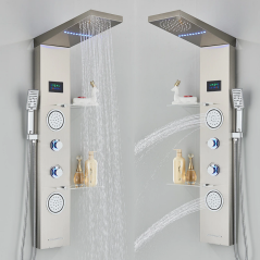 Panneau de Douche LED Narko - Luxe, Relaxation et Innovation Écologique