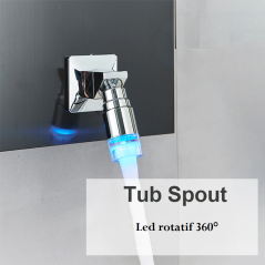 Panneau de Douche Horus - Luxe, Jets Massants et Éclairage LED Innovant