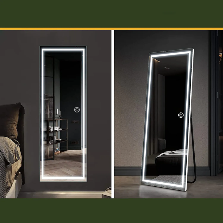 Miroir led de dressing sensitif 1600 x 500 mm, Graphe