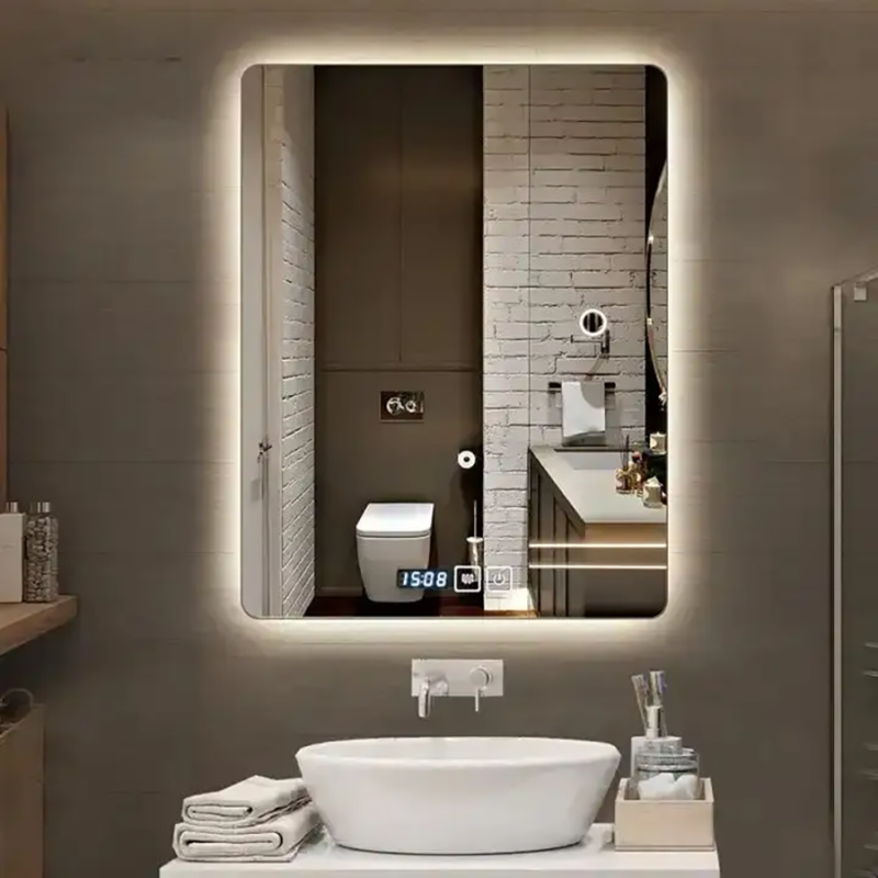 Miroir LED Galis - Élégance, Antibuée, et Éclairage Dimmable Innovant