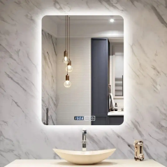 Miroir lumineux de salle de bain sensitif 60 x 80 cm, Galis