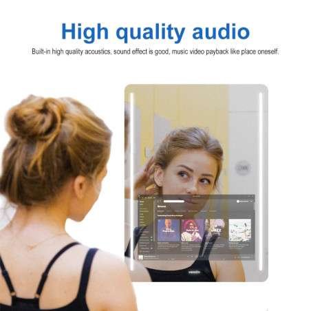 Miroir connecté smart mirror, wifi Bluetooth, Danub