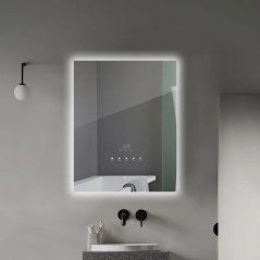Miroir Connecté Danub - Technologie, Anti-Buée et Design Élégant