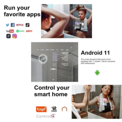 Miroir Connecté Angel - Technologie Intelligente et Design Élégant