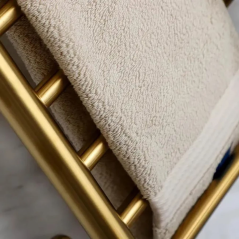 Sèche-Serviettes Électrique Bora - Luxe Doré et Confort Haut de Gamme