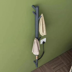 Sèche serviettes électrique gris 280w ,Matis