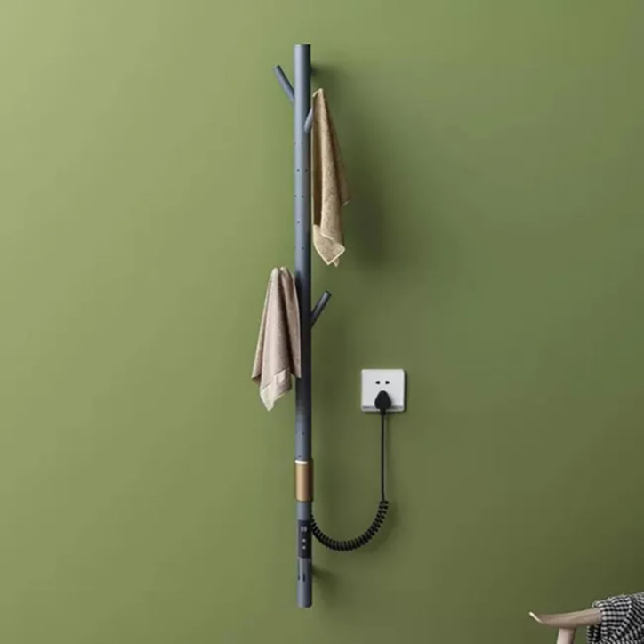 Sèche serviettes électrique gris 280w ,Matis