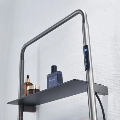 Sèche-Serviette Apollo 300W - Élégance Gris Gun et Confort Chaleur Moderne