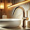 Robinet de vasque et lavabo